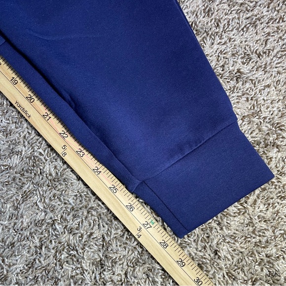 Under Armour UA Unstoppable Fleece Grid Joggers Mens Sz Medium Blue 1386544-410 - Picture 9 of 9